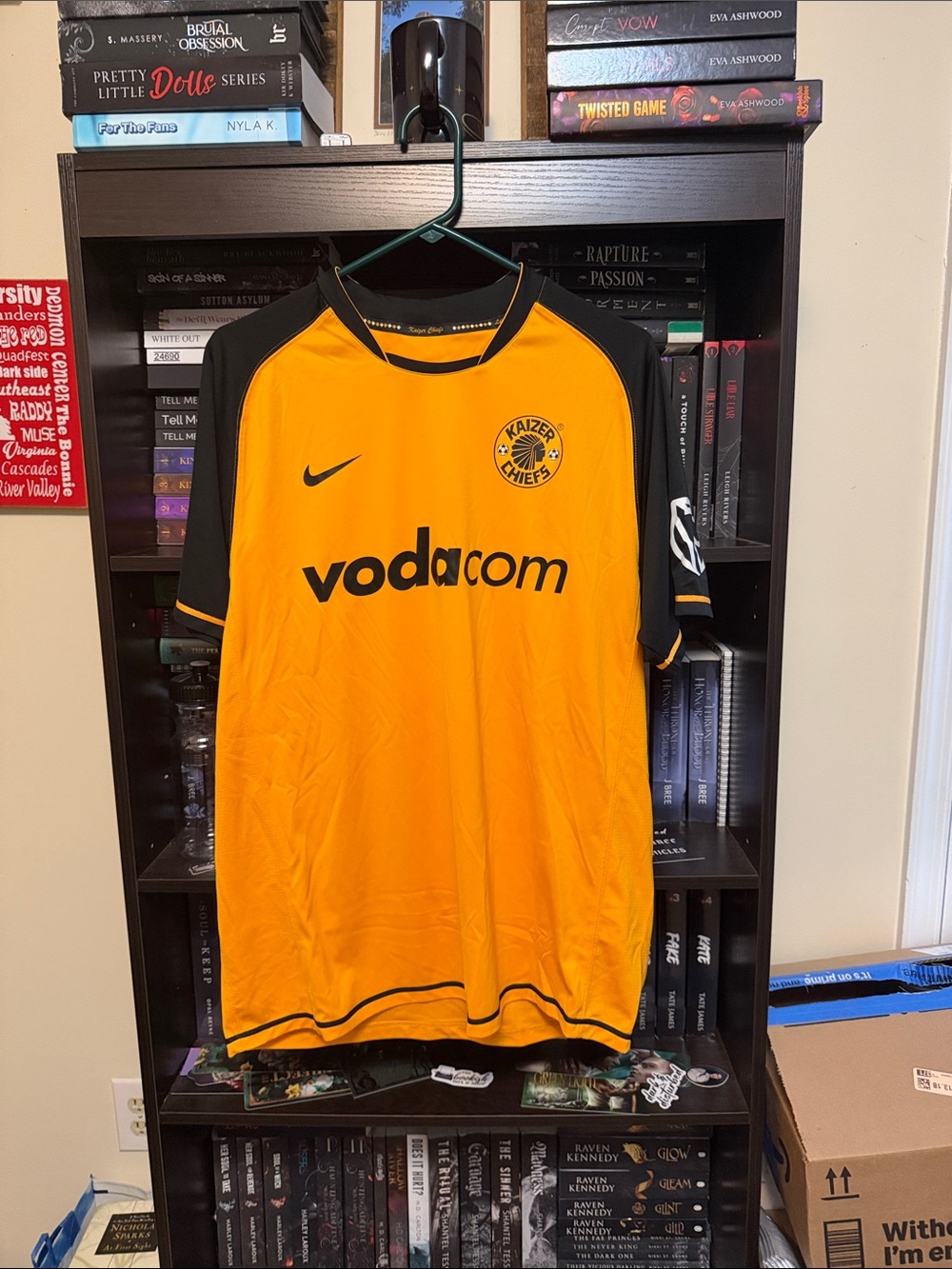 Nike Men’s Football Jersey - Yellow with Black Accents